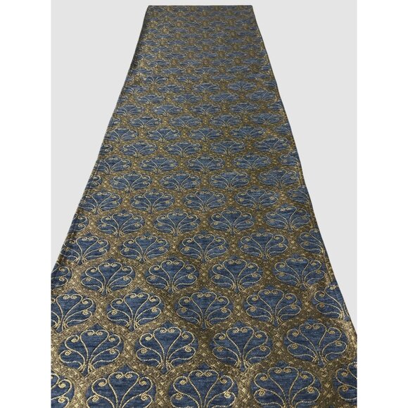 VTG Istanbul Decorative Table Runner W Gold Tassels 70% Cotton 30% Acrylic Read - Picture 1 of 9